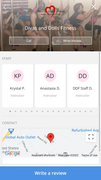 Divas and Dolls Fitness 스크린샷