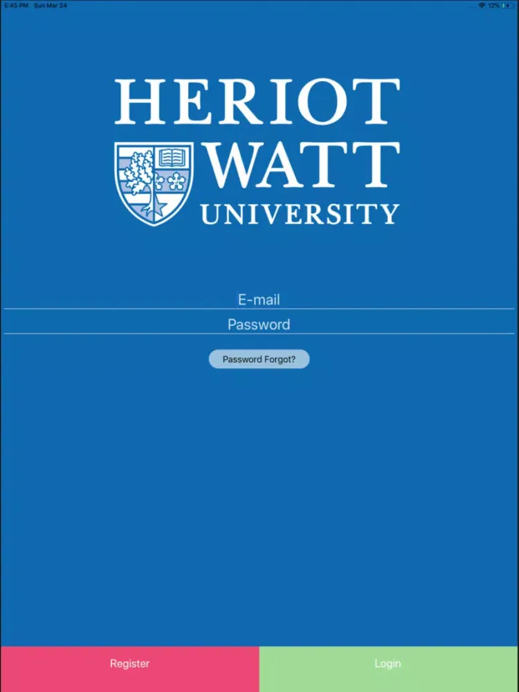 Heriot-WattsApp iPad  سکرین شاٹس