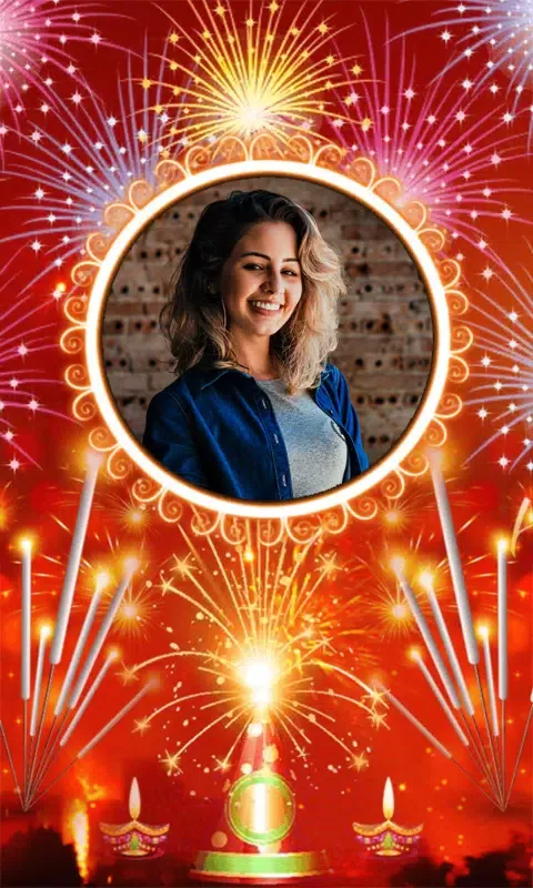 Happy Diwali Photo Frames स्क्रीनशॉट