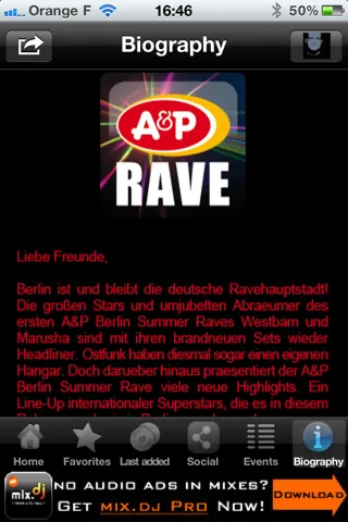 Capturas de pantalla de A&P Rave by mix.dj