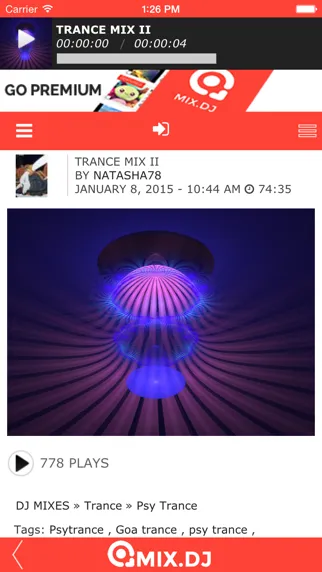 Capturas de tela do PsyTrance Party by mix.dj