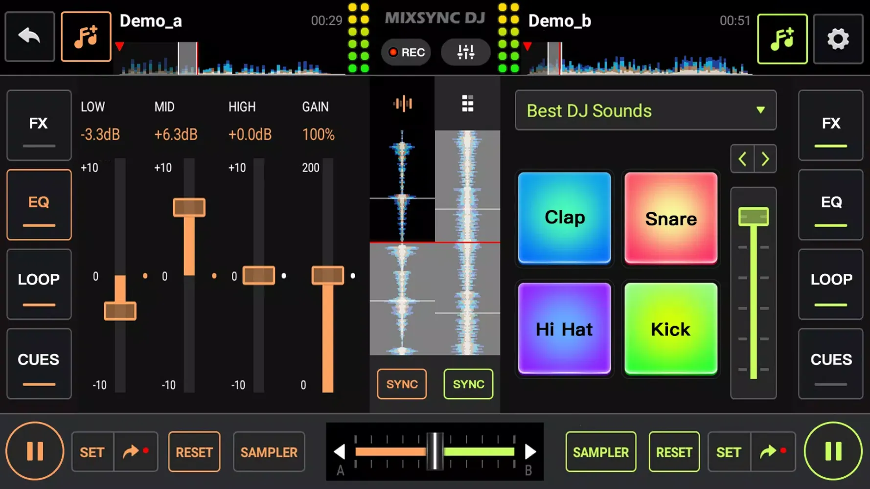DJ Music mixer - DJ Studio Screenshots