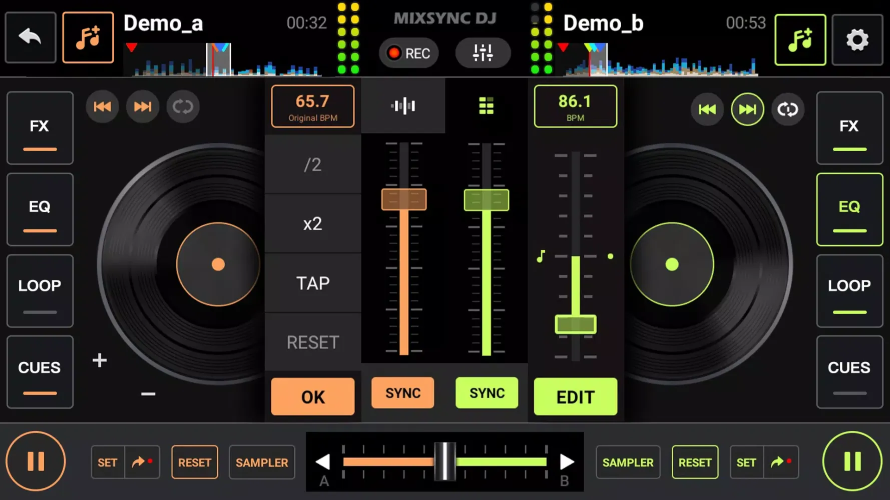 DJ Music mixer - DJ Studio Screenshots