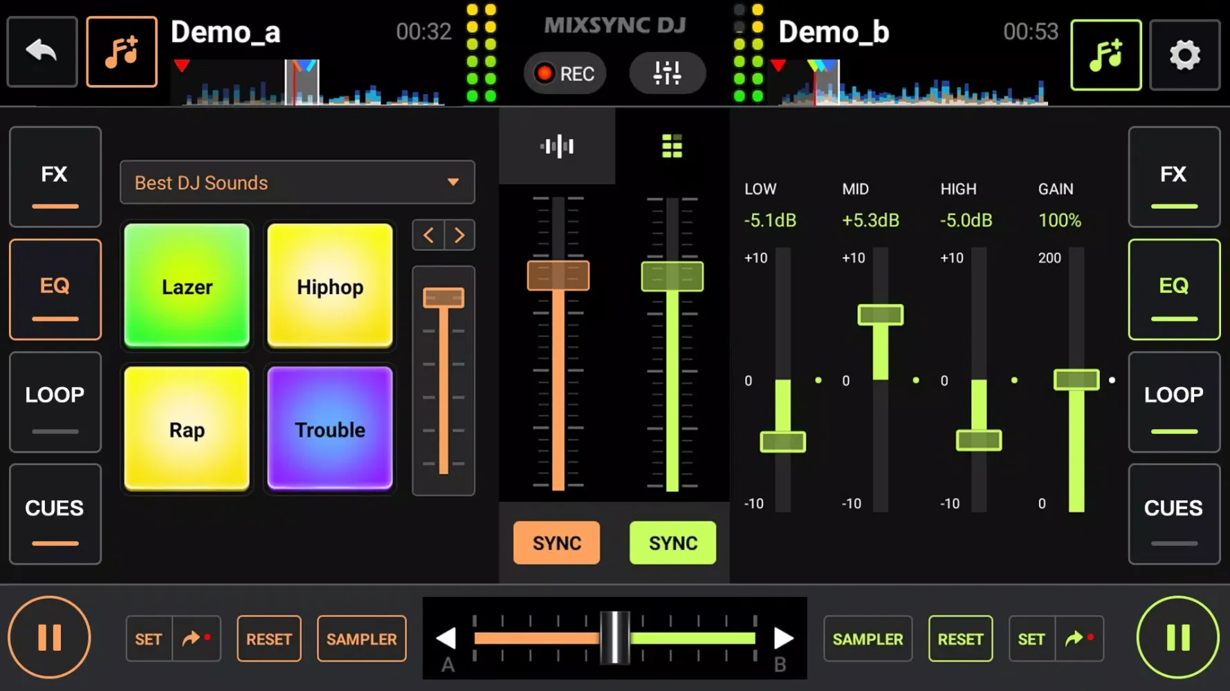 DJ Music mixer - DJ Studio Screenshots