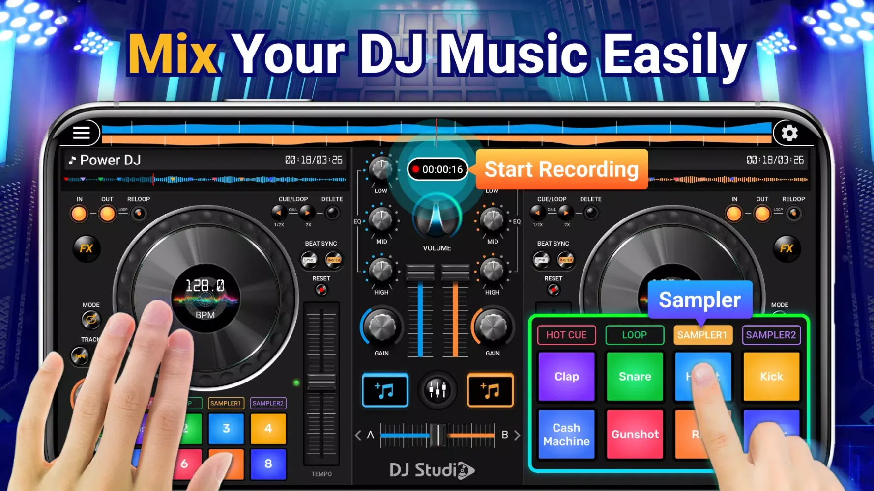 DJ Mix Studio - DJ Music Mixer स्क्रीनशॉट