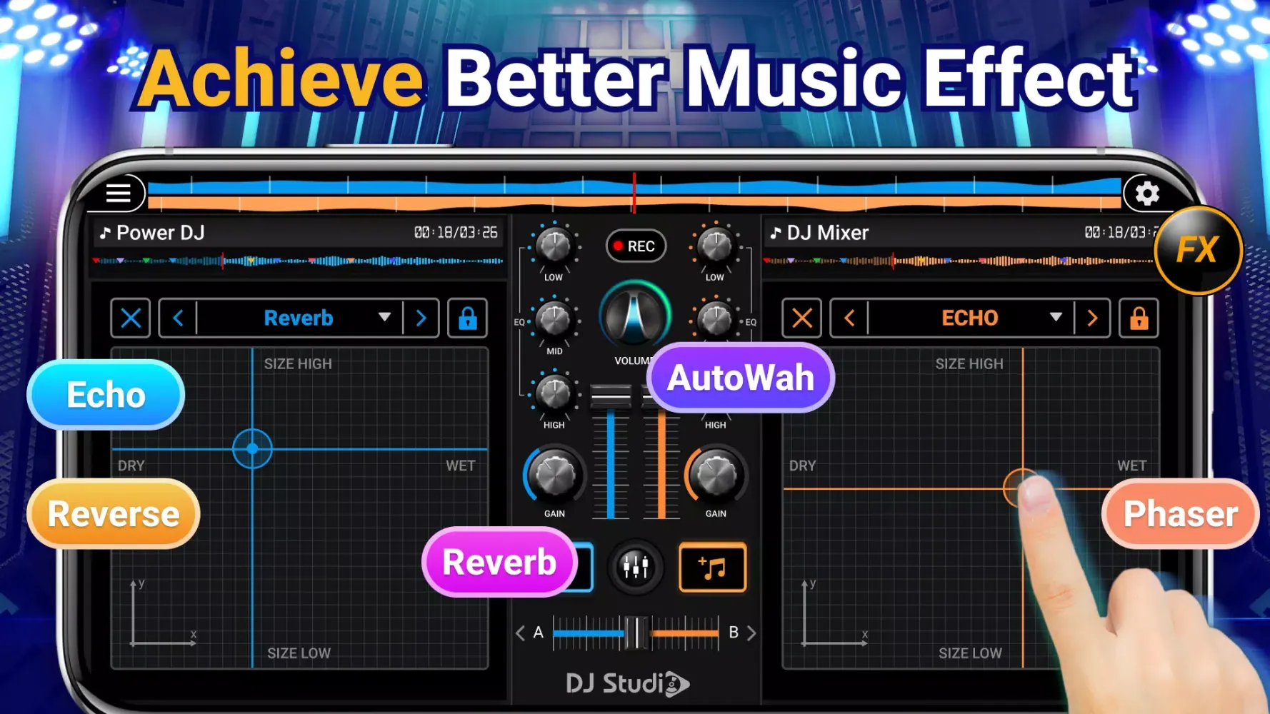 DJ Mix Studio - DJ Music Mixer स्क्रीनशॉट