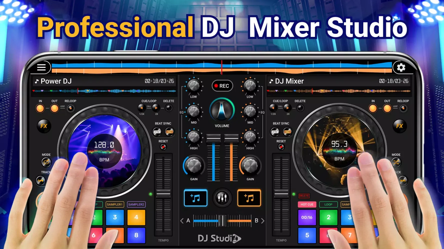 DJ Mix Studio - DJ Music Mixer स्क्रीनशॉट
