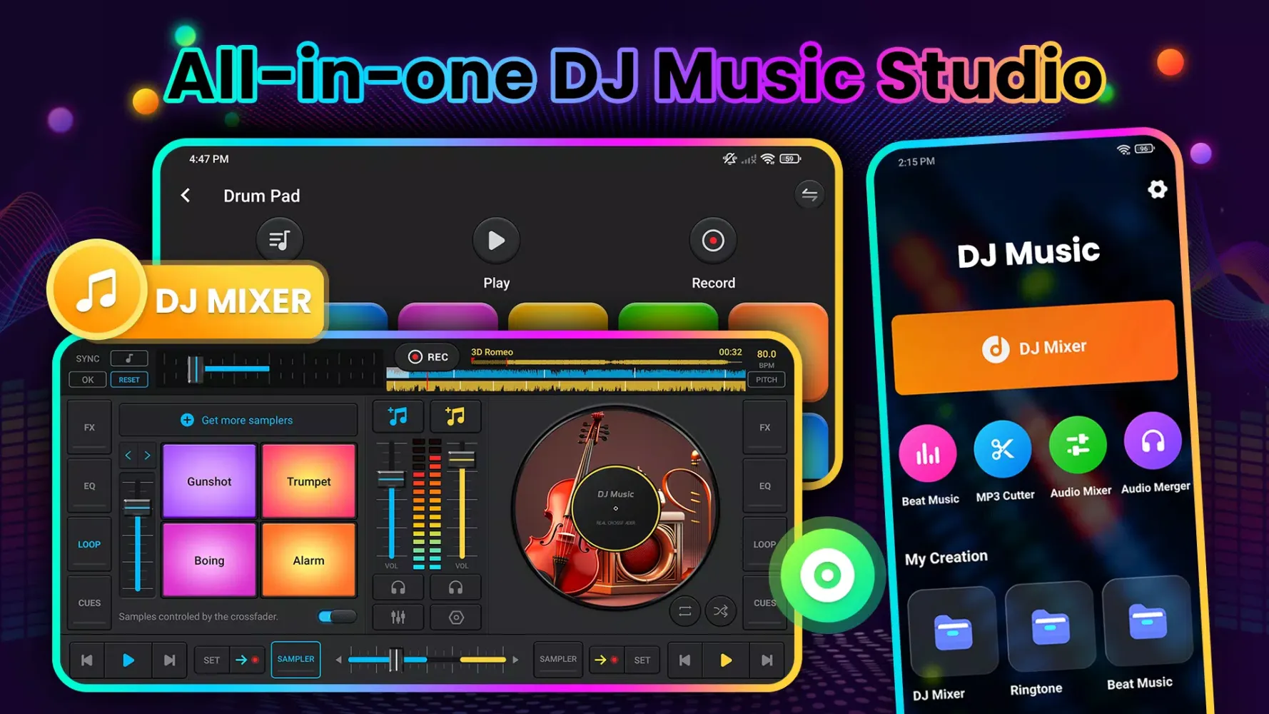 DJ Mix Studio - DJ Music Mixer應用截圖