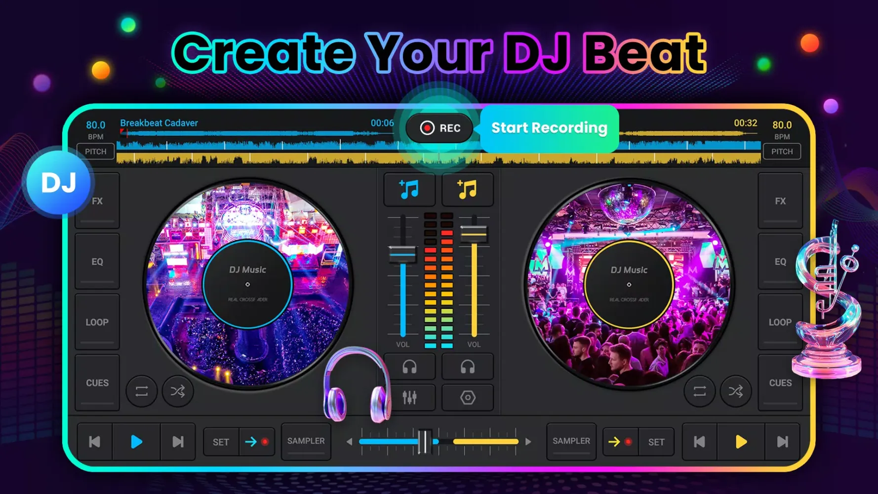 DJ Mix Studio - DJ Music Mixer應用截圖