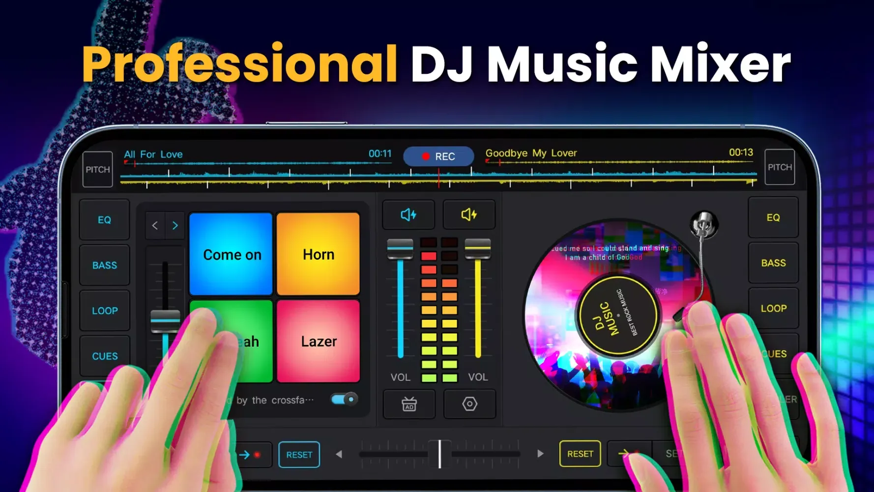 DJ Music mixer - DJ Mix Studio स्क्रीनशॉट