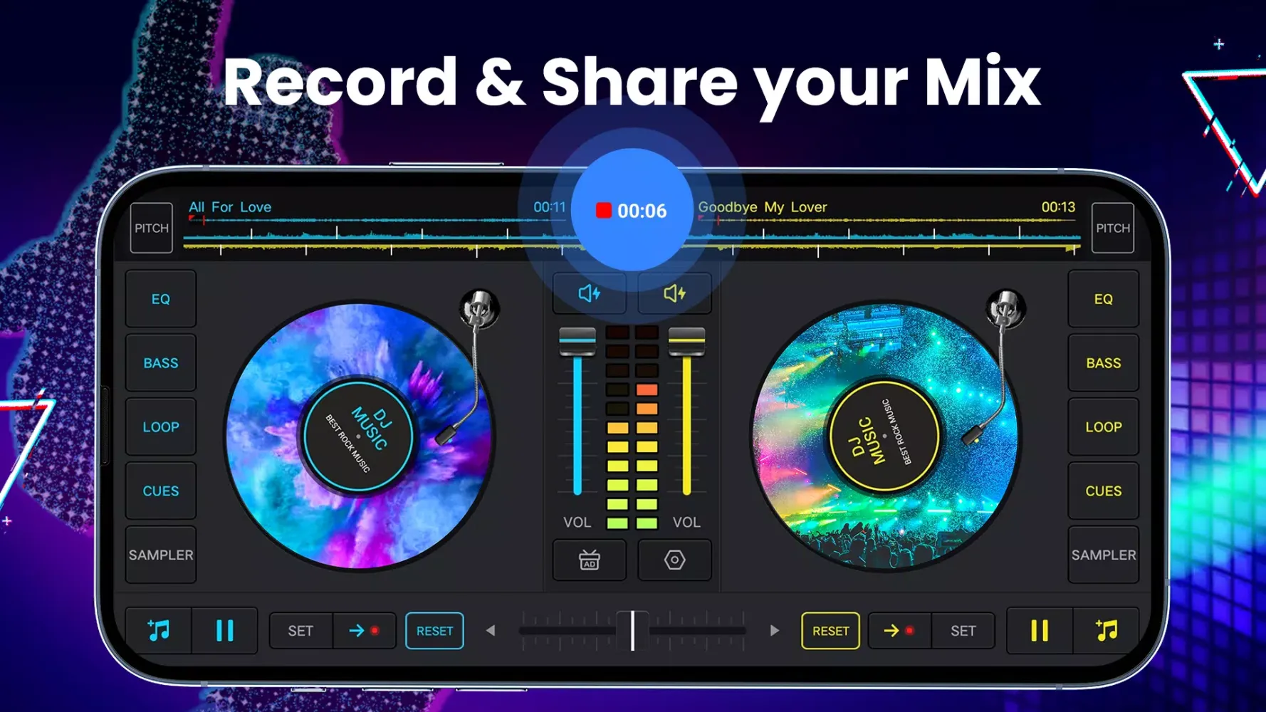 DJ Music mixer - DJ Mix Studio स्क्रीनशॉट