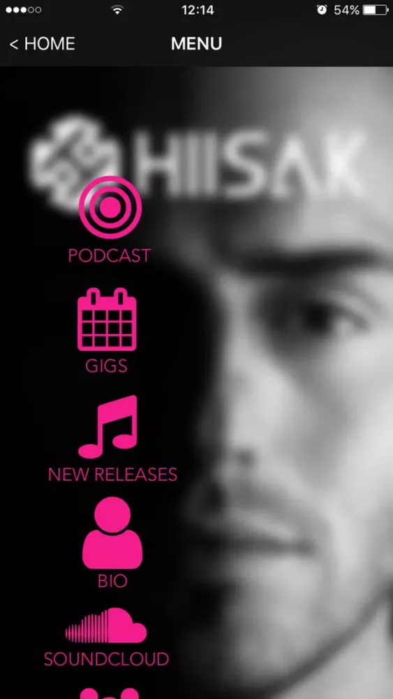 Hiisak سکرین شاٹس