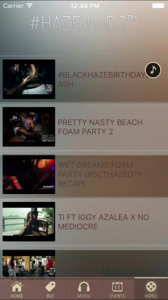 DJ Black Haze स्क्रीनशॉट