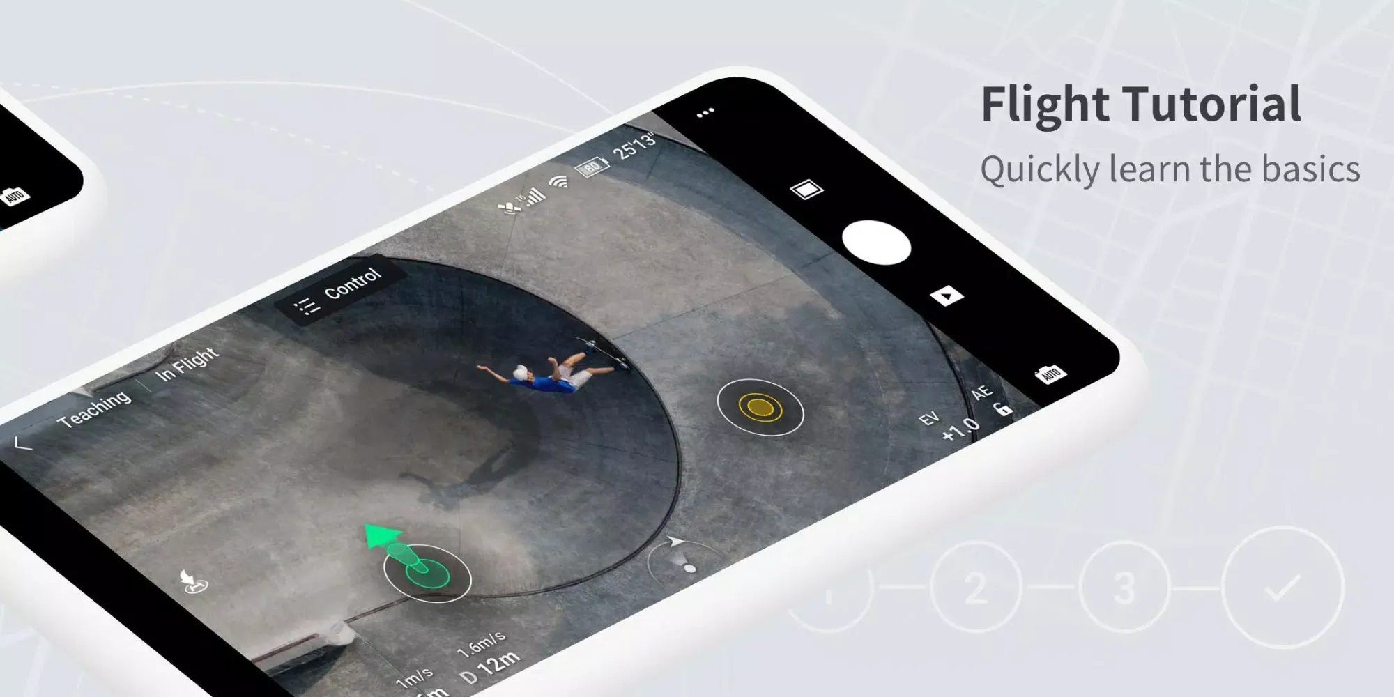 DJI Fly سکرین شاٹس