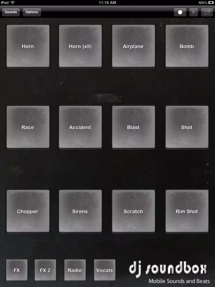 DJ SoundBox iPad  स्क्रीनशॉट