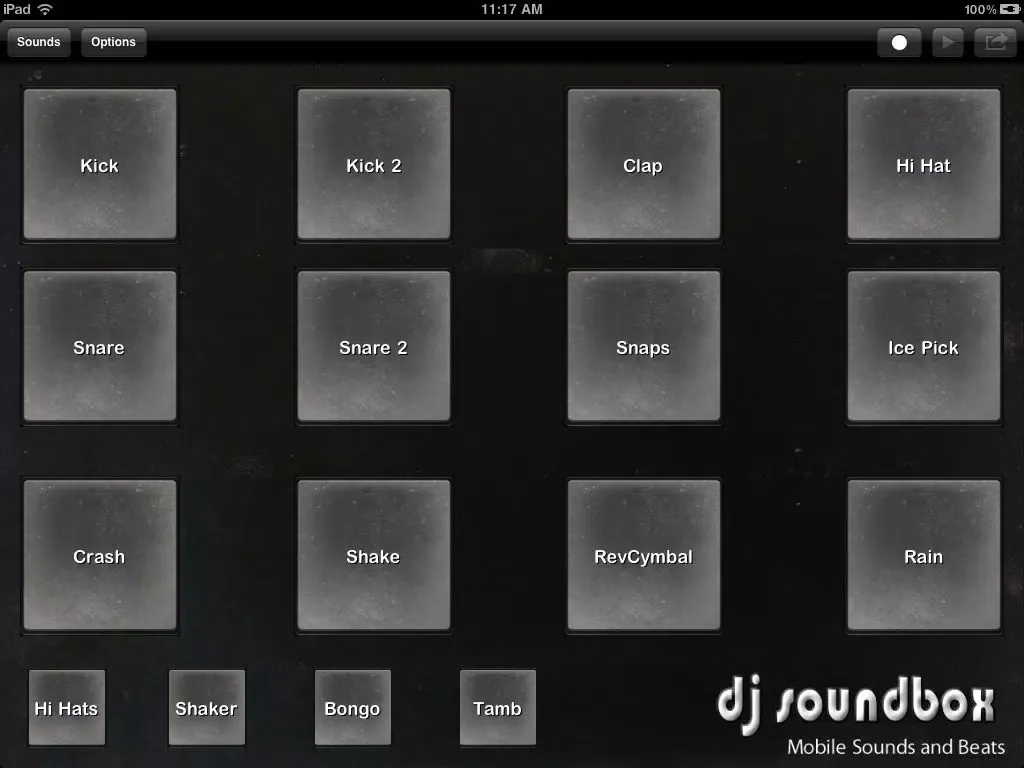 DJ SoundBox iPad  स्क्रीनशॉट