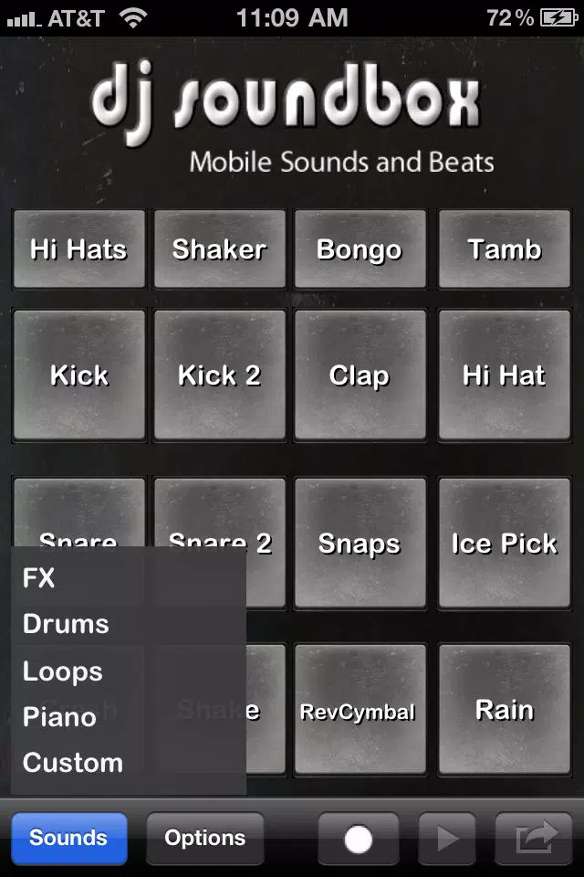 Captures d'écran de DJ SoundBox