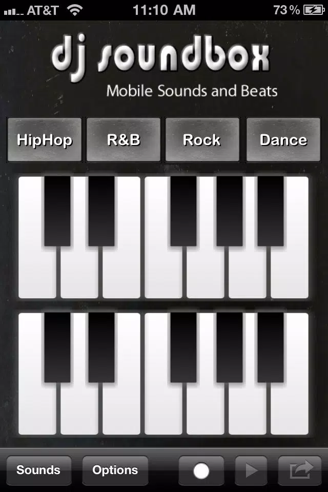 Captures d'écran de DJ SoundBox