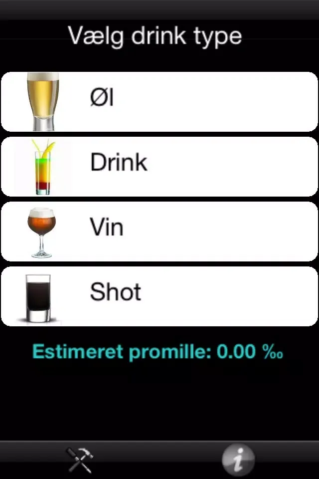 Var jeg fuld i går? Screenshots
