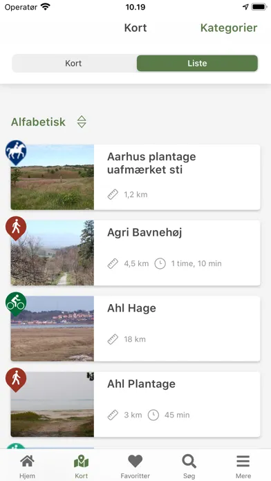 Nationalpark Mols Bjerge سکرین شاٹس
