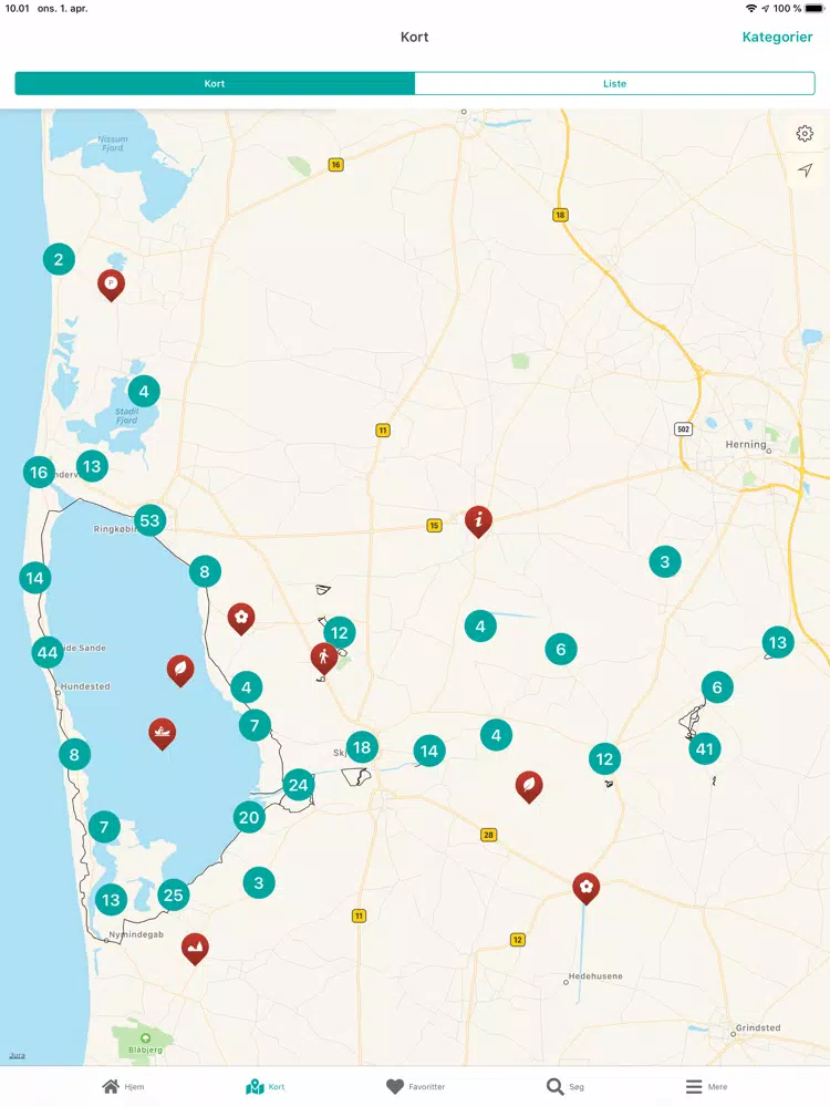 Skjern Å iPad 应用截图