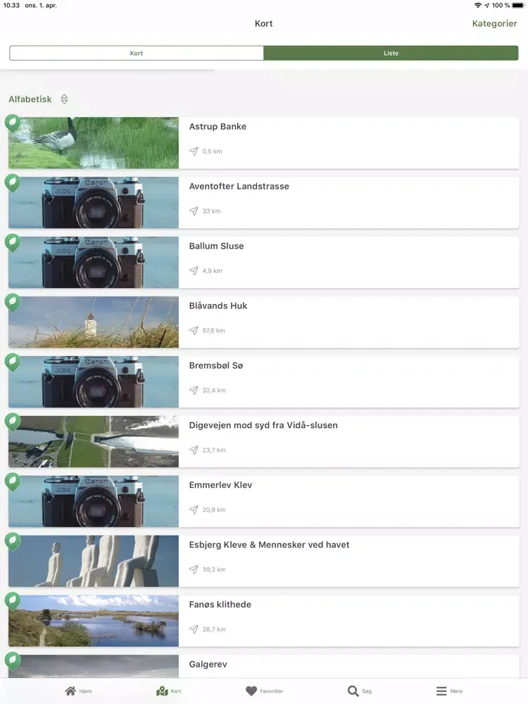 Screenshot di Nationalpark Vadehavet iPad 