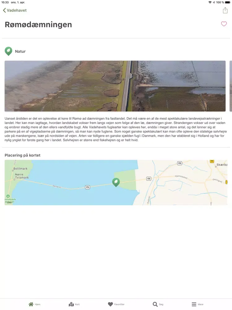 Screenshot di Nationalpark Vadehavet iPad 