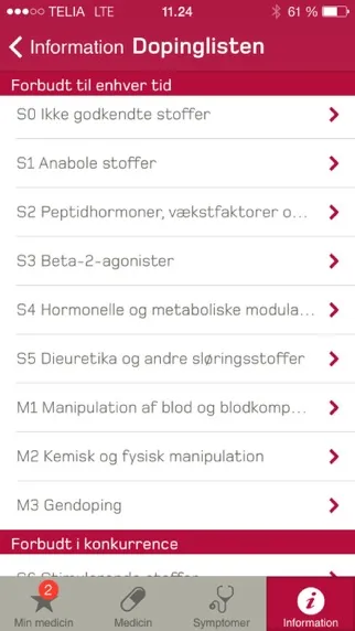 Anti Doping Danmark Screenshots