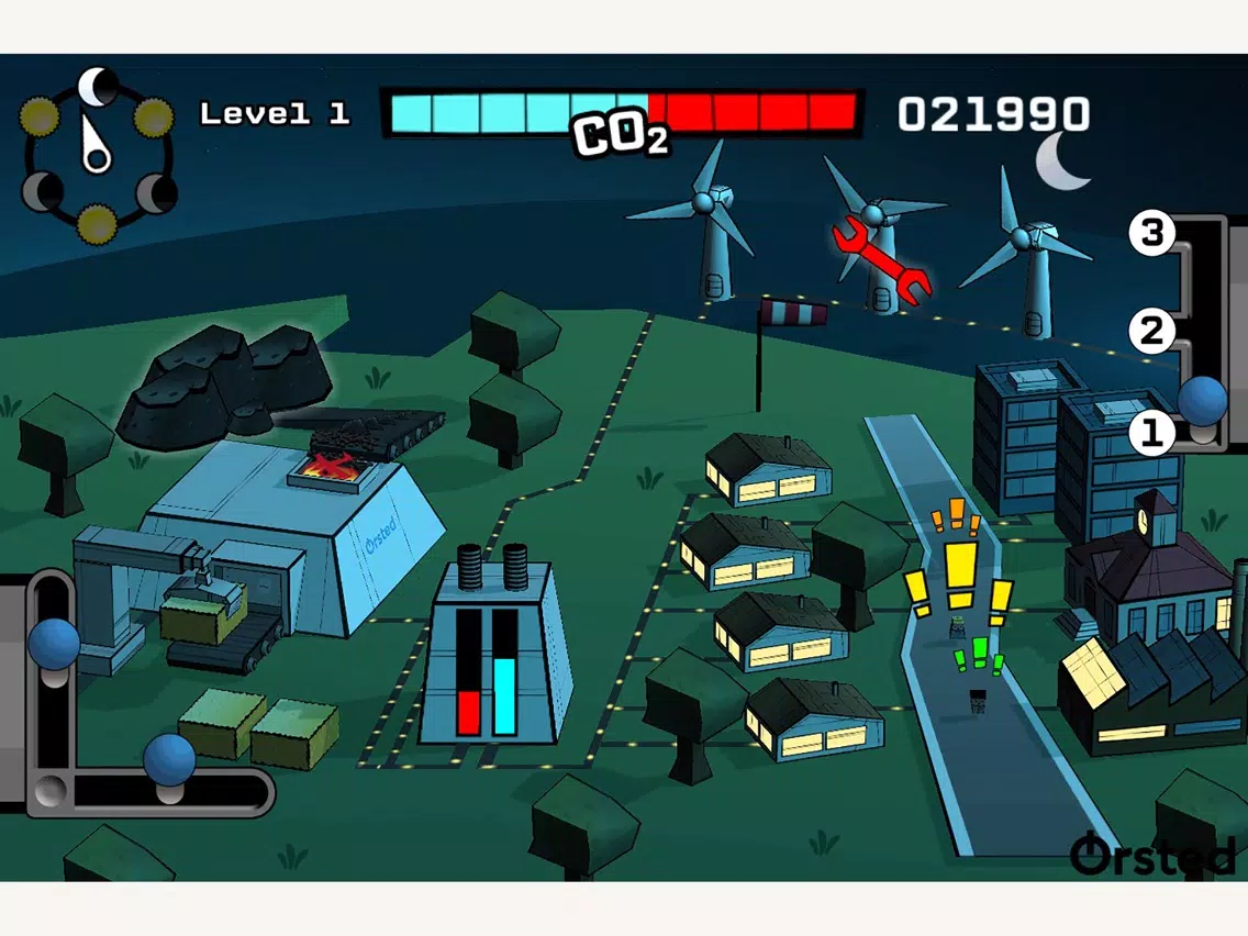 Captures d'écran de Ørsted CO₂ Powerplay iPad 