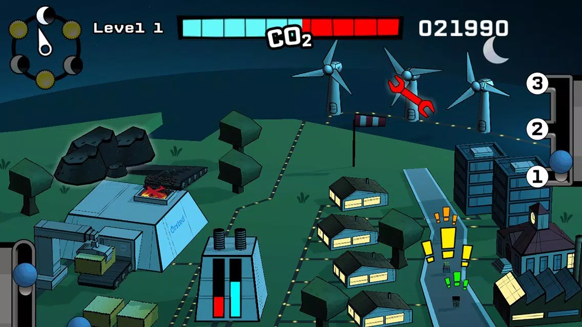 Captures d'écran de Ørsted CO₂ Powerplay