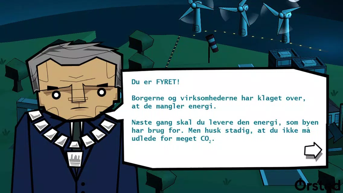 Captures d'écran de Ørsted CO₂ Powerplay