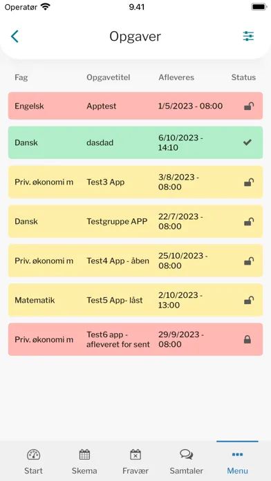 Studie+ Screenshots