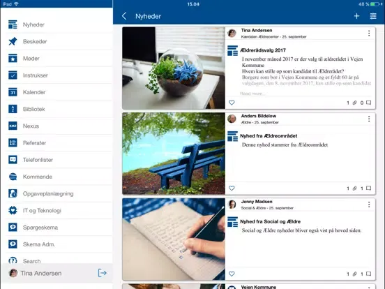 ภาพหน้าจอของ FH Automation iPad 