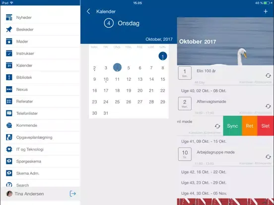 ภาพหน้าจอของ FH Automation iPad 