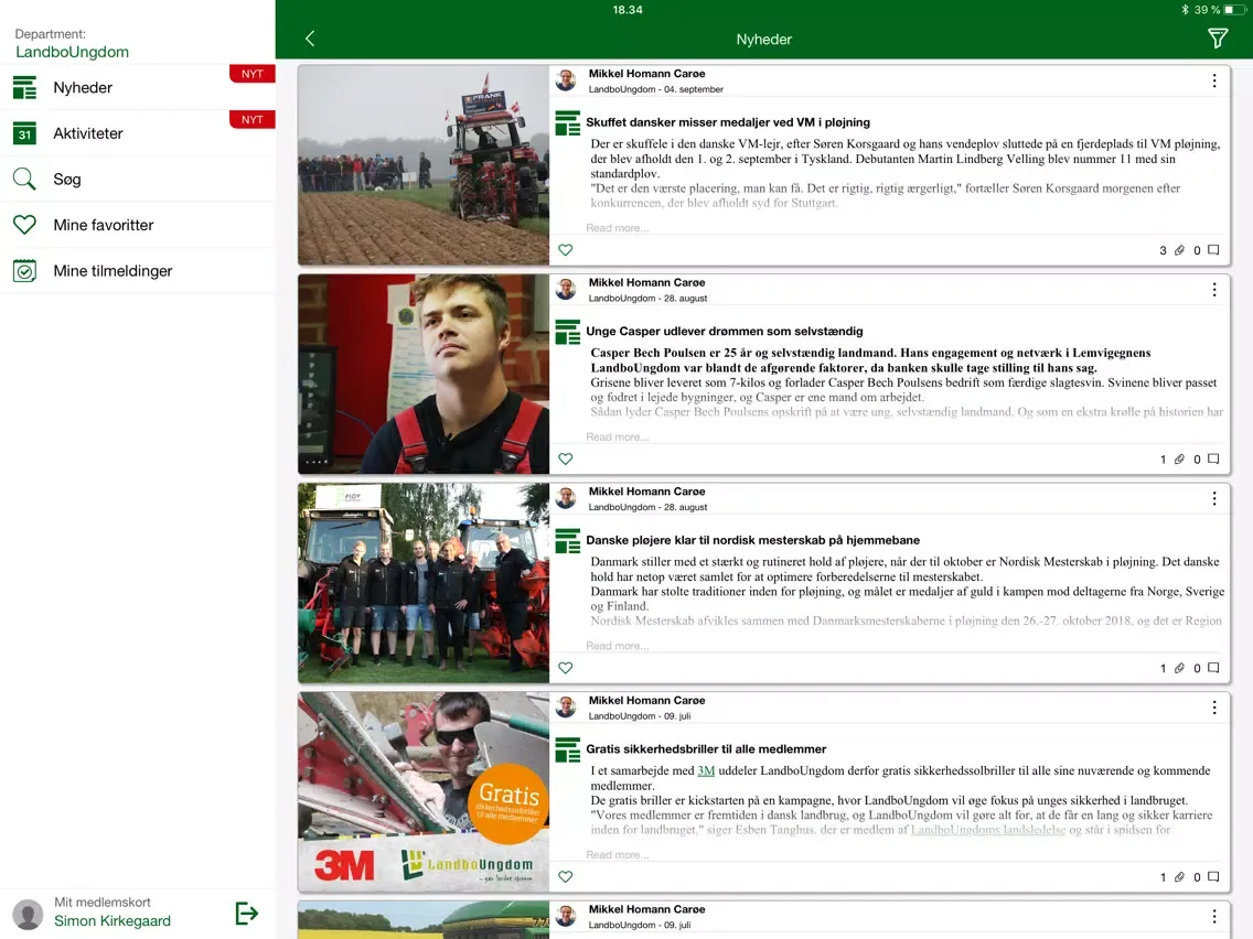 Capturas de pantalla de LandboUngdom iPad 