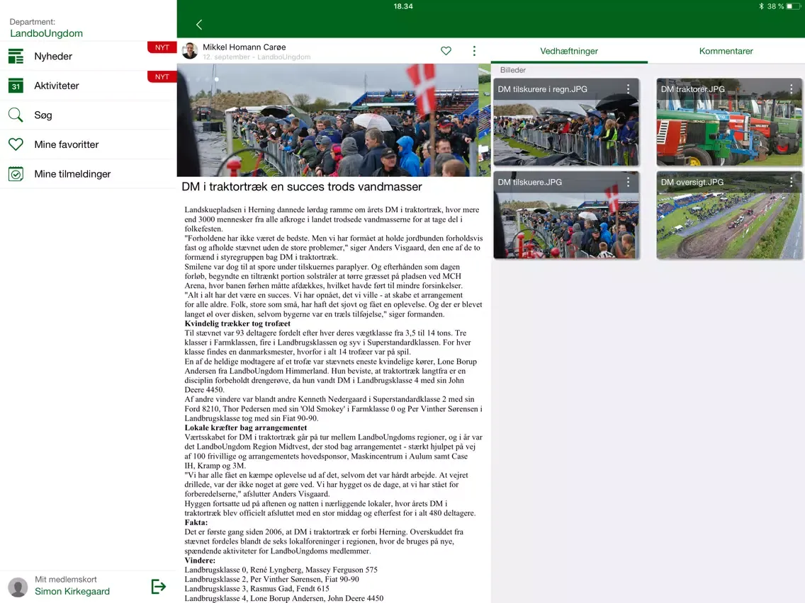 Capturas de pantalla de LandboUngdom iPad 