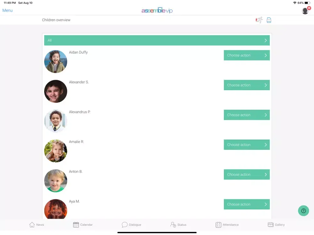 Скриншоты nemMedarbejder Rudersdal iPad 