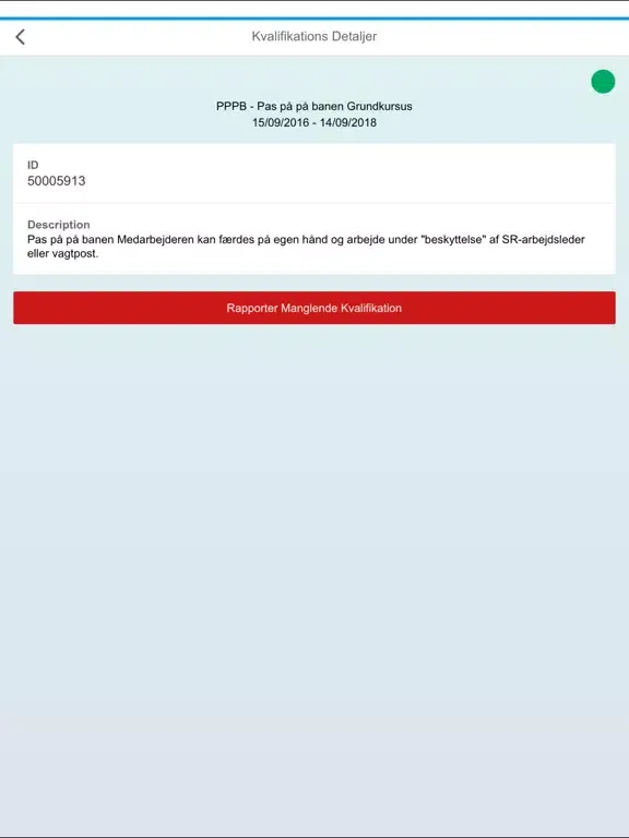 Скриншоты Banedanmark kvalifikationer iPad 