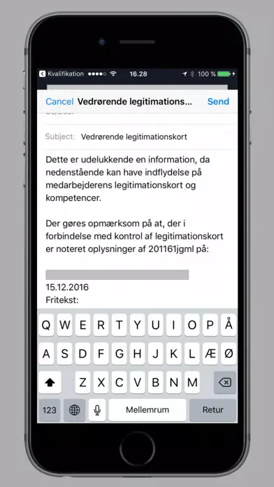 Скриншоты Banedanmark kvalifikationer