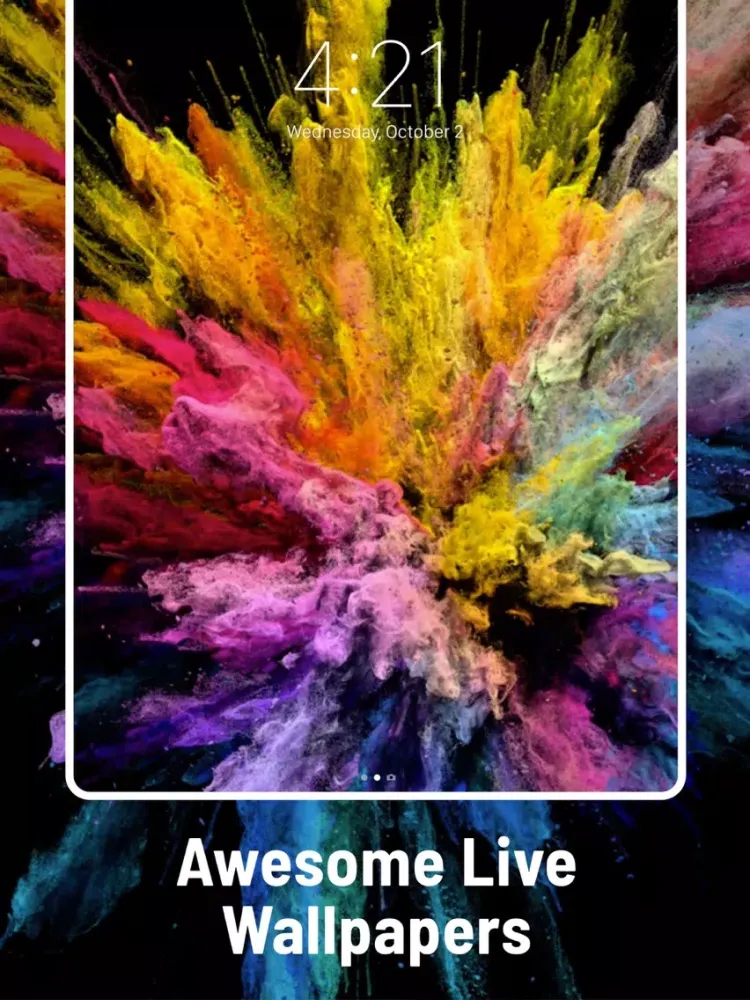Screenshot di Fancy Wallpapers & Backgrounds iPad 
