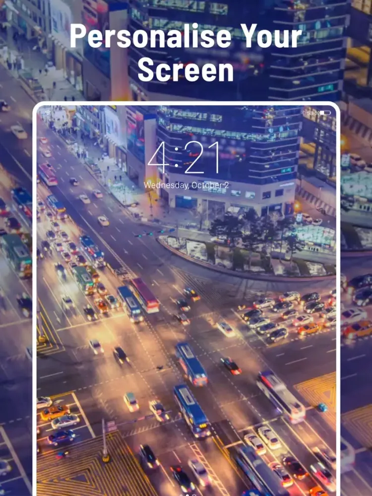 Screenshot di Fancy Wallpapers & Backgrounds iPad 