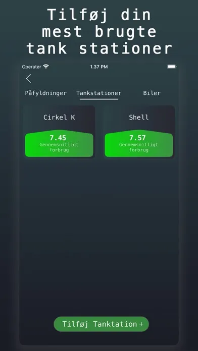 Zrzuty ekranu Benzin Manager