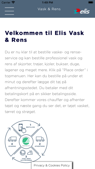 Tangkapan layar Vask og Rens