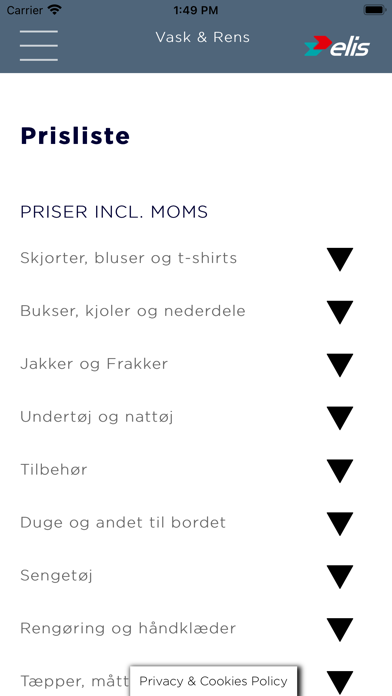 Tangkapan layar Vask og Rens