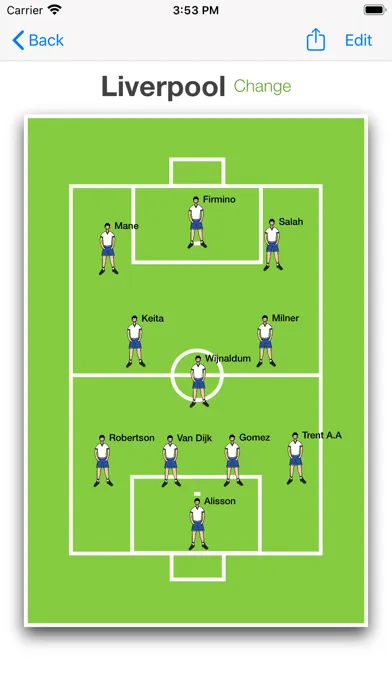 My Football Teams سکرین شاٹس