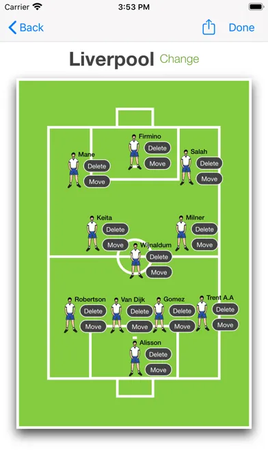My Football Teams سکرین شاٹس