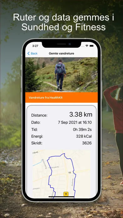 Captures d'écran de Measure your Hikes