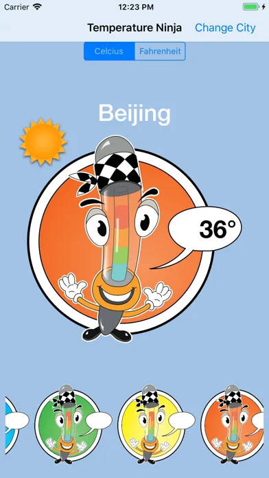 Temperature and weather Ekran Görüntüleri