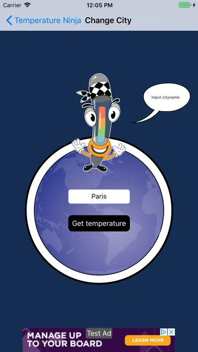 Temperature and weather Ekran Görüntüleri