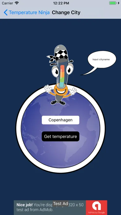 Temperature and weather Ekran Görüntüleri